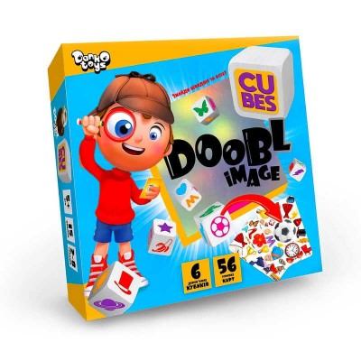 Настільна гра DOOBL IMAGE Cubes DBI-04-01U УКР. Danko Toys в магазині autoplus, з доставкою по Україні, краща ціна