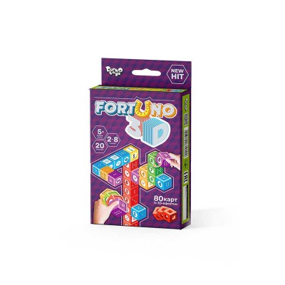 Настільна гра Fortuno 3D G-F3D-01-01U УКР. Danko Toys