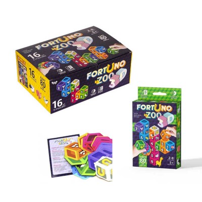 Настільна гра Fortuno 3D G-F3D-02-01U УКР. Danko Toys