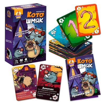 Дитяча іграшка настільна "Котошмяк" (укр) VT8077-01 (21) "Vladi Toys"