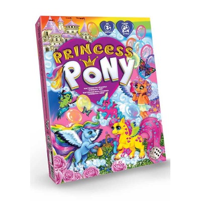 Настільна гра "Princess Pony" DTG96 (20) "Danko Toys", ОПИС УКР/РОС. МОВАМИ