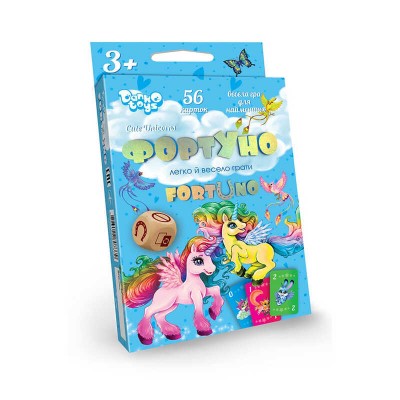 Розвиваюча настільна гра ФортУно Cute Unicors UF-04-01U УКР. Danko Toys в магазині autoplus, з доставкою по Україні, краща ціна