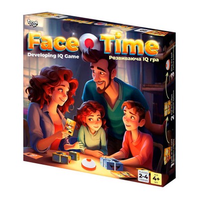 Розвиваюча настільна гра "Face Time" FT-01-01 (10) "Danko Toys" в магазині autoplus, з доставкою по Україні, краща ціна