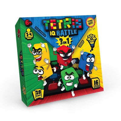 Настільна розважальна гра "Tetris IQ battle 3in1" G-TIB-02U УКР. "Danko Toys"
