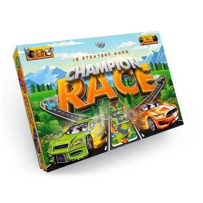 Настільна розважальна гра Champion Race G-CR-01-01 Danko Toys , ОПИС УКР/РОС. МОВАМИ