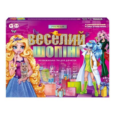 Настільна розважальна гра Веселий шопінг Premium Арт. G-VS-01-01U, Danko Toys в магазині autoplus, з доставкою по Україні, краща ціна