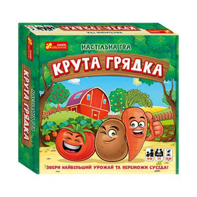 Настільна гра "Крута грядка" 12120091У (17) "Ранок" в магазині autoplus, з доставкою по Україні, краща ціна