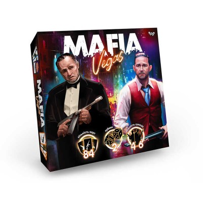 Розважальна гра Mafia Vegas MAF-02-01U УКР. Danko Toys в магазині autoplus, з доставкою по Україні, краща ціна