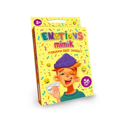 Карткова гра Emotions Mimik ЕМ-01-01U УКР. Danko Toys в магазині autoplus, з доставкою по Україні, краща ціна