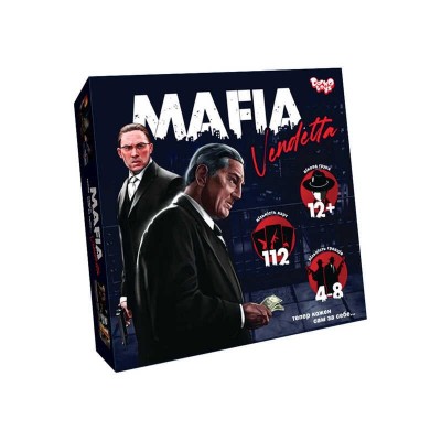 Розважальна гра Mafia Vendetta укр MAF-01-01U Danko Toys в магазині autoplus, з доставкою по Україні, краща ціна