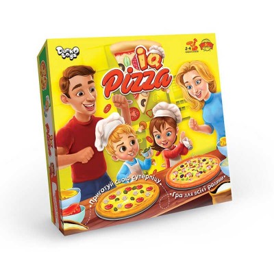Настільна розважальна гра IQ Pizza (УКР) G-IP-01U Danko Toys в магазині autoplus, з доставкою по Україні, краща ціна