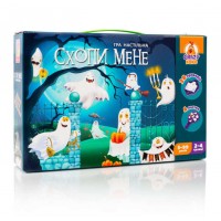 Настільна гра "Схопи мене" (укр) VT 8044-24 (7) "Vladi Toys", 4 пастки, 28 карток, мішечок