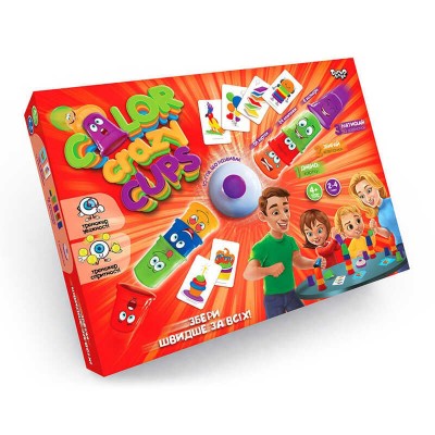 Настільна гра Color Crazy Cups CCC-01-01U УКР. (5) Danko Toys
