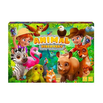 Настільна гра Animal Discovery G-AD-01-01U УКР. Danko Toys в магазині autoplus, з доставкою по Україні, краща ціна
