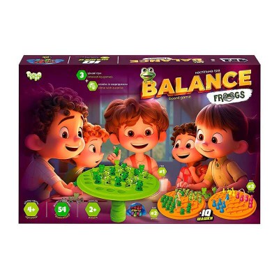 Розвиваюча настільна гра "Balance Frogs" велика BalF-01 (5) "Danko Toys"