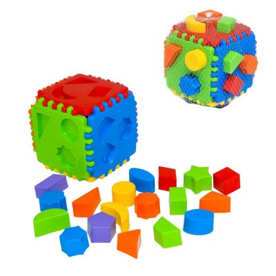 Іграшка-сортер "Educational cube" 24 ел. 39781 "Tigres"