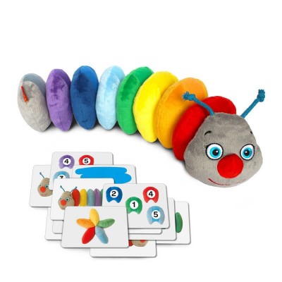 М`яка розвиваюча іграшка MC 040701-01 "Гусениця Rainbow" (8) "Масік", в сумці в магазині autoplus, з доставкою по Україні, краща ціна