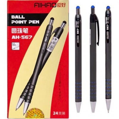 Ручка кулькова AH567 AIHAO Original синя