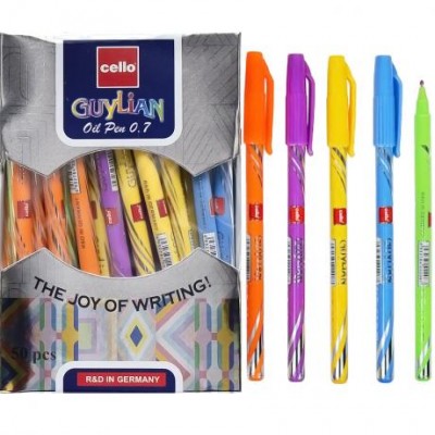 Ручка масляна "Guylian" Cello CL703-50 синяя у магазині autoplus, з доставкою по Україні, краща ціна
