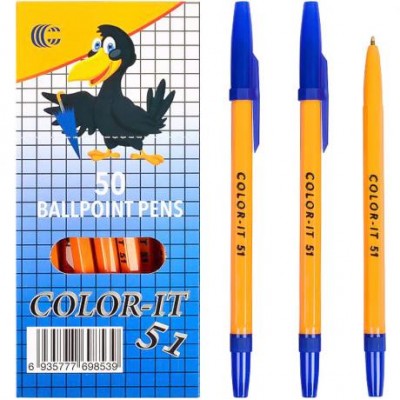 Ручка кулькова CORVINA CR51 синя у магазині autoplus, з доставкою по Україні, краща ціна