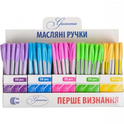 Ручка масляна "Gamma" "С" CR8011-150 мікс у магазині autoplus, з доставкою по Україні, краща ціна