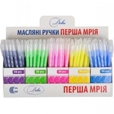 Ручка масляна "Delta" "С" CR8008-150 мікс у магазині autoplus, з доставкою по Україні, краща ціна