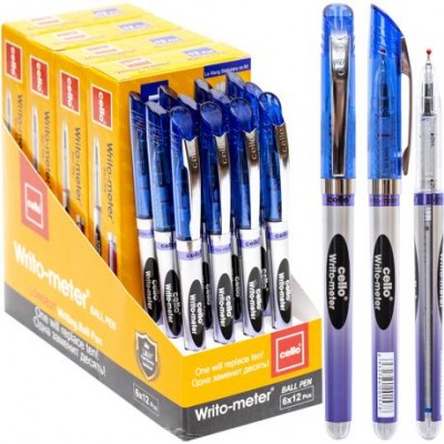 Ручка масляна "10км" CL8048-12 синя у магазині autoplus, з доставкою по Україні, краща ціна
