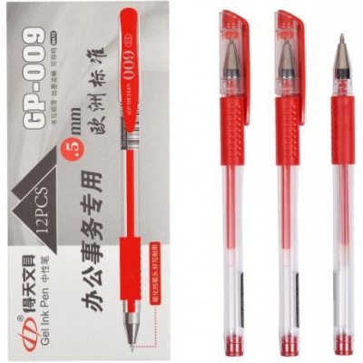 Ручка гелева GP-009 червона у магазині autoplus, з доставкою по Україні, краща ціна