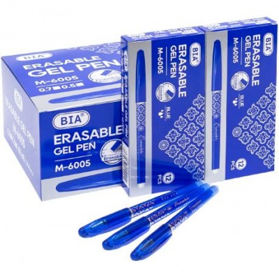 Ручка "пише-стирає" BIA M-6005 синя