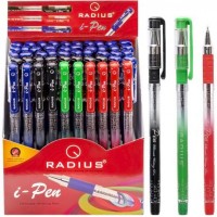 Ручка "I Pen" RADIUS диспенсер 50 штук, МІКС
