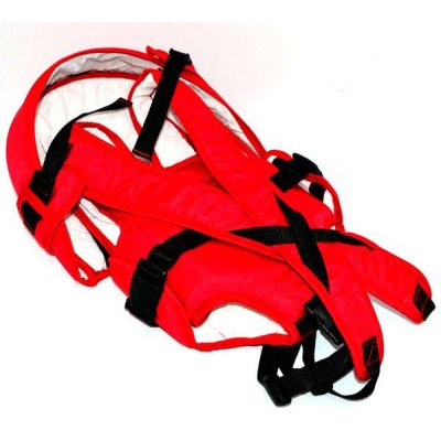 Рюкзак-кенгуру №8 - 1142 лежачи, колір червоний. Призначений для дітей з двомісячного віку