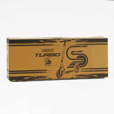 Самокат Skyper "Turbo" TR-23699 (4) сталева рама, ручне дискове гальмо, діаметр PU коліс - 200мм, 2 амортизатори в магазині autoplus, з доставкою по Україні, краща ціна