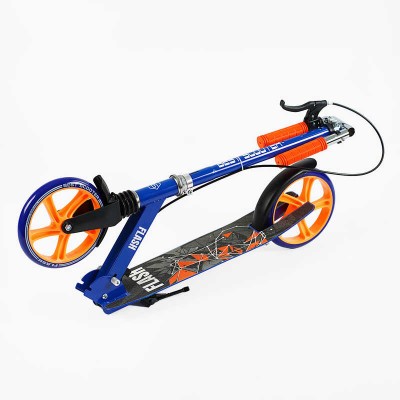 Самокат двоколісний "Best Scooter" FL-79200 (4) сталева рама, ручне гальмо, колеса PU 200мм, 1 амортизатор передній в магазині autoplus, з доставкою по Україні, краща ціна