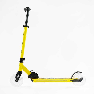 Самокат двоколісний "Best Scooter" L-00203 (2) колеса PU, d переднього колеса 145мм, диски коліс, дека, вилка зі світлом в магазині autoplus, з доставкою по Україні, краща ціна