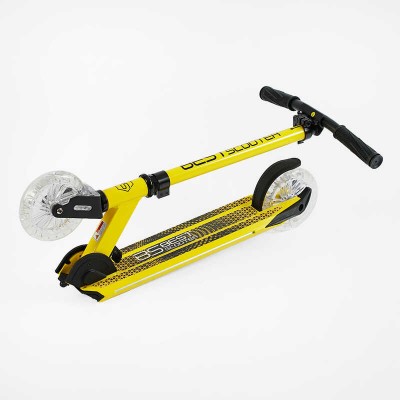 Самокат двоколісний "Best Scooter" L-00203 (2) колеса PU, d переднього колеса 145мм, диски коліс, дека, вилка зі світлом в магазині autoplus, з доставкою по Україні, краща ціна