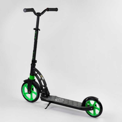 Самокат двоколісний Best Scooter 62798 (2) колеса PU, d переднього колеса - 230мм, d заднього колеса - 180мм, 1 амортизатор передній в магазині autoplus, з доставкою по Україні, краща ціна