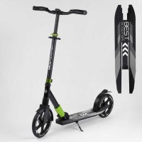 Самокат алюмінієвий "Best Scooter" 72284 (2) колеса PU, d переднього колеса - 230мм, d заднього колеса - 215мм, 1 амортизатор передній