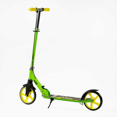 Самокат двоколісний "Best Scooter" FL-20085 (4) сталева рама, ручне гальмо, колеса PU 200 мм, 1 амортизатор передній в магазині autoplus, з доставкою по Україні, краща ціна