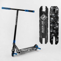 Самокат трюковий Best Scooter BS-99808 HIC-система, ПЕГИ, алюмінієвий диск та дека з ПРИНТОМ, колеса PU, d = 110мм, ширина керма - 60 см