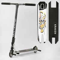 Самокат трюковий KR-82080 Best Scooter Kraken HIC-система, ПЕГИ, алюмінієвий диск та дека, АНОДОВАНИЙ, колеса PU 110 мм, ширина керма 58 см