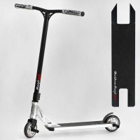 Самокат трюковий N- 31020 Best Scooter (2) Freestyle , HIC-система, ПЕГИ, алюмінієвий диск та дека, колеса PU, d=120мм, ширина керма 58 см