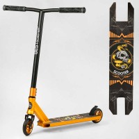 Самокат трюковий BS-9708 Best Scooter HIC-система, алюмінієвий диск та дека, АНОДОВАНЕ ФАРБУВАННЯ, колеса PU, d=110 мм, ширина керма – 58 см