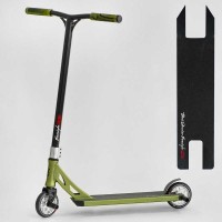 Самокат трюковий N- 56307 Best Scooter (2) Freestyle , HIC-система, ПЕГИ, алюмінієвий диск та дека, колеса PU, d=120мм, ширина керма 58 см