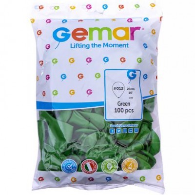 Кульки 10 пастель "Зелені" G90/12 у магазині autoplus, з доставкою по Україні, краща ціна