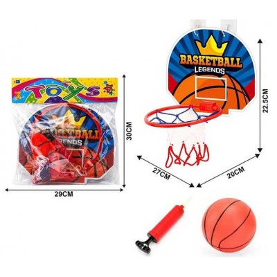 Баскетбол 010-17 м'яч, насос, щит з кільцем, у пакеті в магазині autoplus, з доставкою по Україні, краща ціна