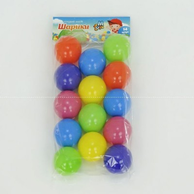 Кульки мал. 60 мм 16028 у пакеті 14 шт. M-Toys в магазині autoplus, з доставкою по Україні, краща ціна