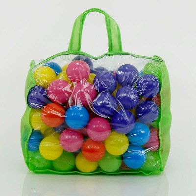 Кульки мал. 60 мм - м'які 13027 (6) в сумці 100 шт. M Toys в магазині autoplus, з доставкою по Україні, краща ціна