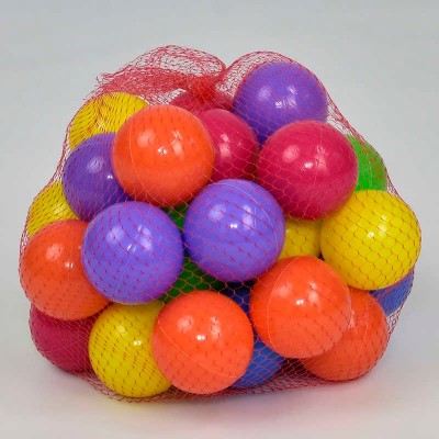 Кульки 60 мм в сітці 30 шт / 09121 d = 6 см M Toys в магазині autoplus, з доставкою по Україні, краща ціна