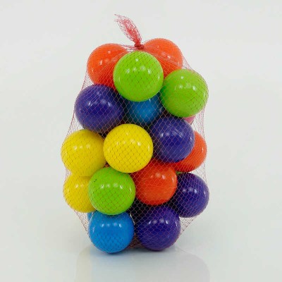 Кульки 70 мм - м'які в сітці 50 шт. 16210 M Toys в магазині autoplus, з доставкою по Україні, краща ціна
