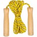 Скакалка кольорова тканинна довжина 2,5м дерево D6мм 14-125 у магазині autoplus, з доставкою по Україні, краща ціна